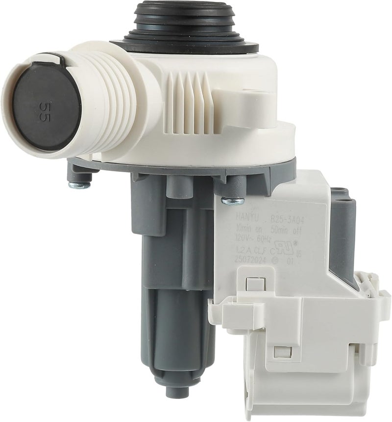 BOSHCHEN W10919003 W10775446 Washer Drain Pump Compatible With Whirlpool Kenmore Maytag Clothes Washer Washing Machine Water Drain Pump and Motor Replacement Parts for: AP6038235 4461359 PS11770076 - Image 1